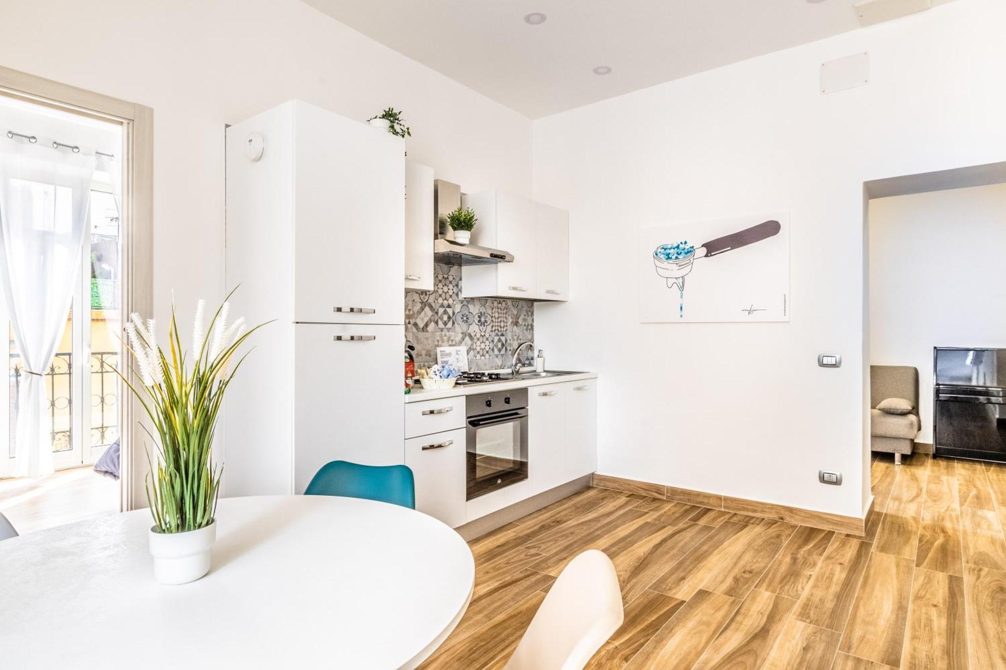Bacoli House Deluxe - Central & Elegant Design מראה חיצוני תמונה