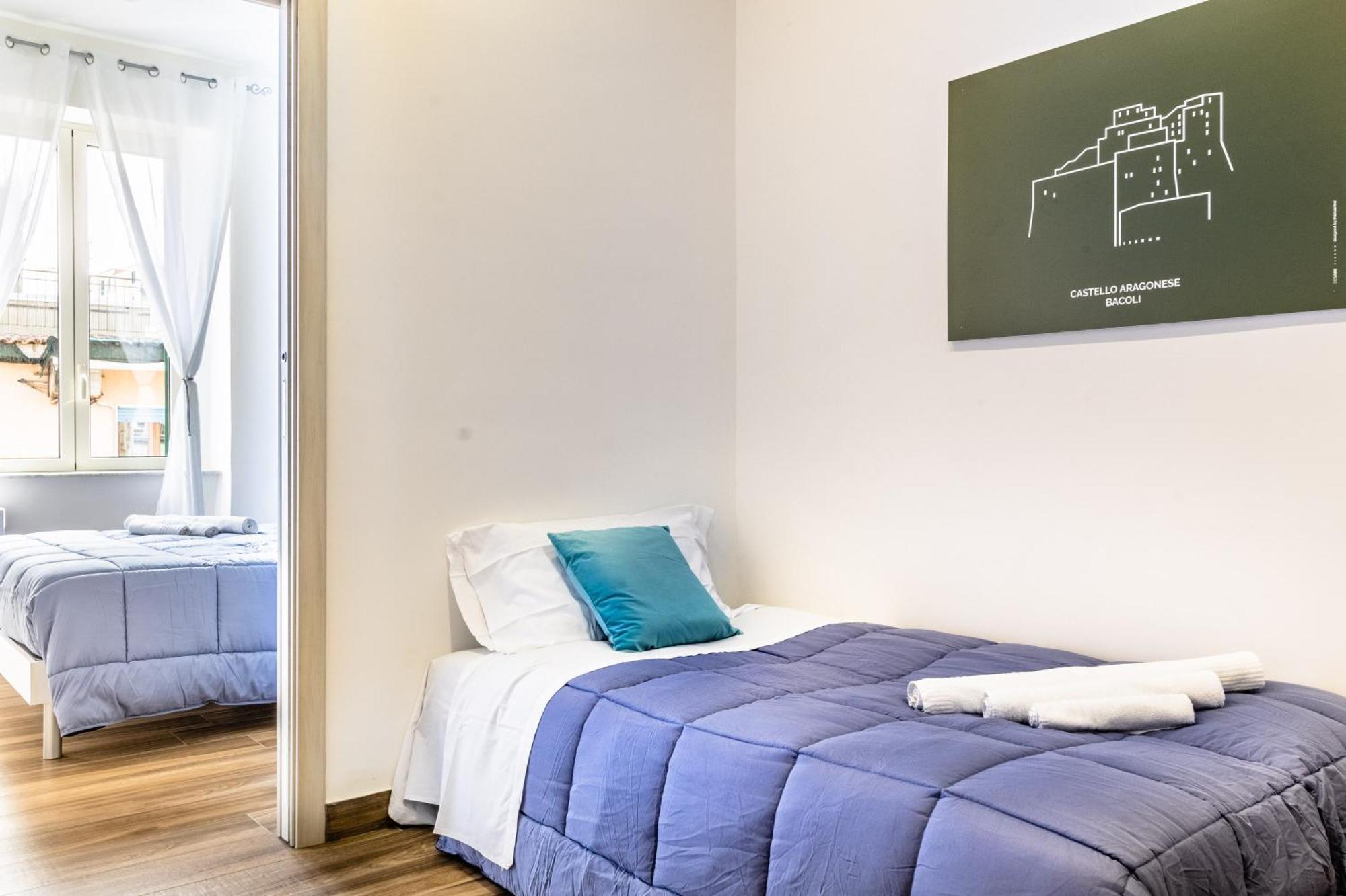 Bacoli House Deluxe - Central & Elegant Design מראה חיצוני תמונה
